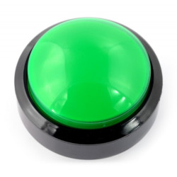 Push Button 6cm - zielony