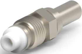 FME jack 50 Ω, KX-22A, KX-3B, RG-174A, RG-188A, RG-316, URM-95, crimp connection, straight, 1-1337551-0