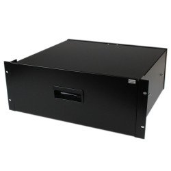 Półka, 4U, seria: 4UDrawer, typ: Szuflada do szafy rack, 402 x 352 x 146mm, maks. obciążenie: 25kg, Stal