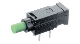 Nasadka przełącznika Chwilowy 1CO, montaż PCB Schurter