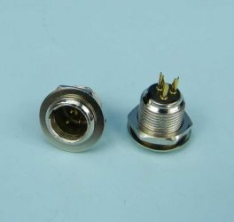 WT.MIKROFON.XLR MINI 3-PIN DO OBUDOWY