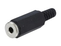 GJM3.5-MK-SCH Gniazdo JACK 3.5 mono na kabel Schurter
