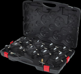 150.2520 Turbocharger charge-air system test set, 17 pieces