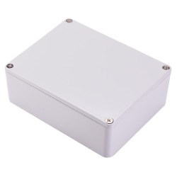 1590BBSLG Hammond Light Grey Die Cast Stomp Box Enclosure 120 x 94 x 42mm