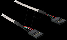 82439 USB pin header/pin header 4&gt;5pin 50cm