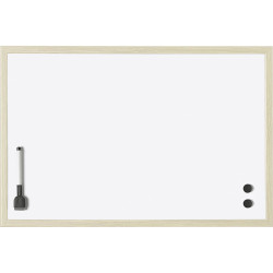 magnetoplan 121927 Whiteboard 800x600mm White Painted Whiteboards Accessories