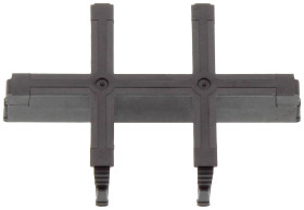 CONTA-CLIP 28519.4 Przepust kablowy KDS-Inlay 6 BK, (D x S x W) 70 x 45 x 17.7 mm, poliamid 6.6, 5 szt.