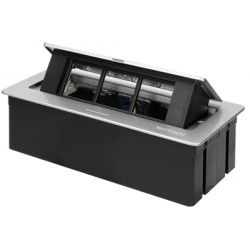 Puszka blatowa 6M (3x 45x45) aluminiowa ORNO 1,5m