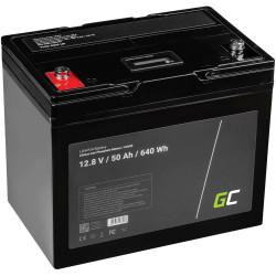 Green Cell CAV06 Battery LiFePO4 12.8V 50Ah PP3 BMS Efficient Durable