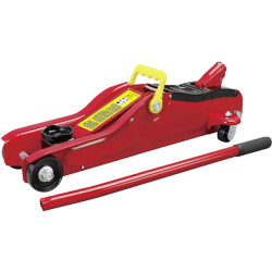 IWH 120075 Floor Jack 2T 85-330mm Hydraulic Robust &amp; Metal Wheels