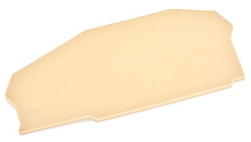 Ścianka koncowa Pokrywa końcowa RS PRO Zacisk 2,5 mm ZAP 2,5/3A