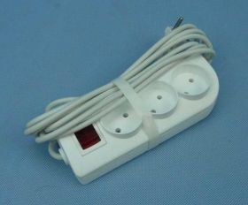 PS-3xGN+WYŁ. 4,0mb PRZEDŁUŻACZ BEZ UZIE