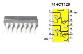Układ cyfrowy 74HCT126