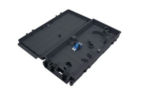 Panel krosowniczy, obudowa, 2-portowy LC 1 Jednomodowy HellermannTyton Connectivity