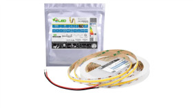 Taśma Led Cob 336 Chips 12V 8W 69Lm/W Ciepła 3000K Ip54 - Ed00031473 /Odcinki...