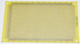 UNI-7 płytka uniwersalna jednostronna 165x100mm, raster 2,54mm