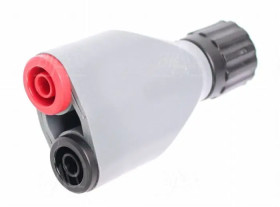 Adapter 7043-IEC wtyk BNC- 2 gniazda bezp. 4mm