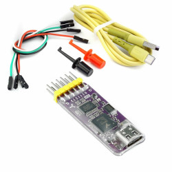 Analizator stanów logicznych 8CH 24Mhz CY7C68013A USB-C