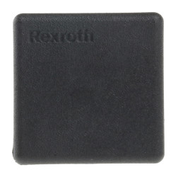 Zaślepka pasuje do rowka 8mm Czarny Zatyczka Polipropylenowe pasujący profil 30 x 30 mm