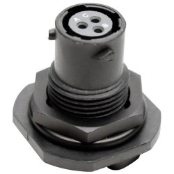 Amphenol RTS 7 8N 3S Ecomate Aquarius 3-Pin Socket Connector Built-in