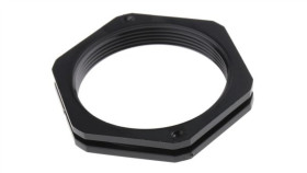 Nakrętka Do Dławnic Kablowych, M50, Kolor: Czarny, Materiał: Pa 6, Rs Pro