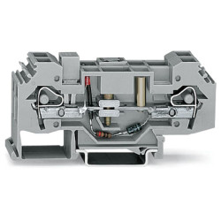 WAGO 282-138 16mm N-conductor Disconnect Terminal Block Grey AWG 24-10