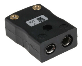 Złącze termoparowe Złącze termoparowe RS PRO do Termopara typu J Standardowy