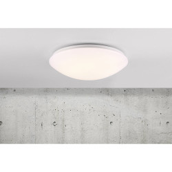 Nordlux 45386501 Ask Outdoor Ceiling Light 18W White IP44 Rated