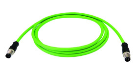 Przewód czujnik-siłownik ze złączem Złącze M12 liczba rdzeni 4 długość 7.5m Rodzaj A Męskie Złącze B Złącze M12