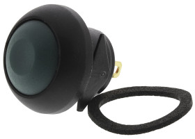 Przycisk miniaturowy Chwilowy SPST średnica wycięcia 13.6mm, montaż panelowy RS PRO