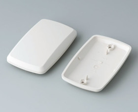 ABS enclosure, (L x W x H) 78 x 48 x 20 mm, gray white (RAL 9002), B9006857