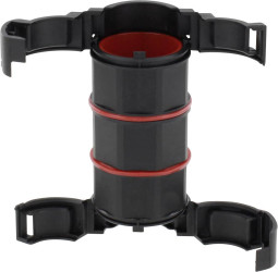 Wiska 10109728 BFC-17-17-BK Adapter do rur falistych czarny prosty 1 szt.