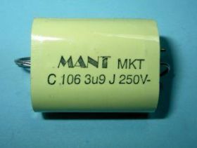 3,9uF/250V MKT MANT KONDENSATOR
