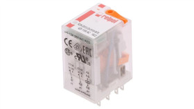 R2n2012235110wtl Przekaźnik: Elektromagnetyczny Dpdt Ucewki: 110Vac 12A/250Vac
