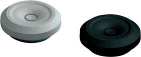 Grommet, cable Ø 5 to 10 mm, M16, TPE, black, 0144 0701 010