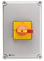 Przełącznik izolacyjny 8-biegunowy-biegunowy 40A RS PRO Szyna DIN 15kW