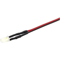 TRU COMPONENTS TC-9323308 LED indicator light Warm white 12V DC 4400mcd