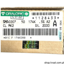 SMA0207-50-174K-0.5% 174K 0.5% 50ppm 0207 Axial AXIAL DRALORIC