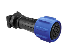 Złącze wielostykowe przemysłowe 4-pinowe Montaż na kablu Gniazdo Bulgin