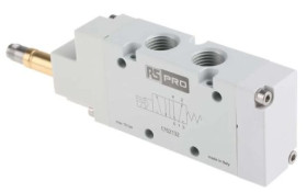 Pneumatyczne zawory elektromagnetyczne 5/2 Monostable G 1/4 1200NL/min RS PRO