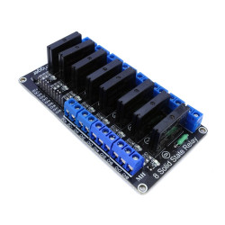 Przekaźnik 8 kanałów SSR 8CH LL 2A/240V AC półprzewodnikowy