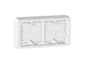 CELIANE Puszka natynkowa podwójna tytanowa 080245 LEGRAND