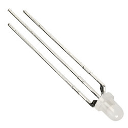 LED, THT, Zielony, czerwony, 3-Pin, 2 V