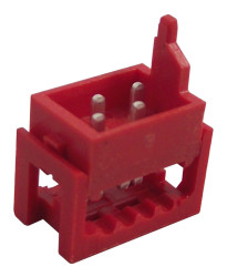 Złącze IDC 4-pinowe 2-rzędowe raster: 2.54mm Męski Montaż na kablu RS PRO