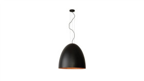 Lampa Wisząca Egg Xl Czarny 10321 Nowodvorski Lighting