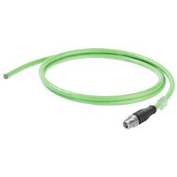 Weidműller 1449470030 Cable 3m PVC 2x1.5mm² Orange 300V