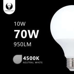 Żarówka LED E27 G95 10W 230V 4500K Forever Light