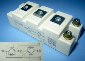 SKM-100GB/128D 145A/1200V MODUŁ MOSFET