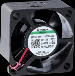 MF30151V1-1000U-A99 Fan, 12 VDC, 30x30x15mm, Series MC