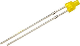 LED, THT, yellow, 590 nm, 30 to 70 mcd, 150°, 204YD2L-1B